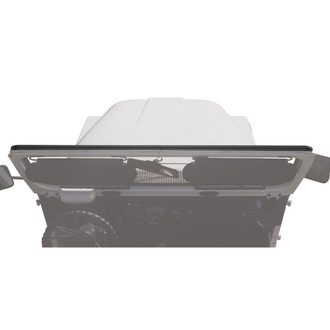 Bestop® - Black Windshield Channel Kit