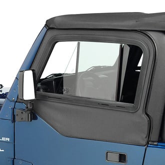Bestop® - Black Denim Upper Door Sliders