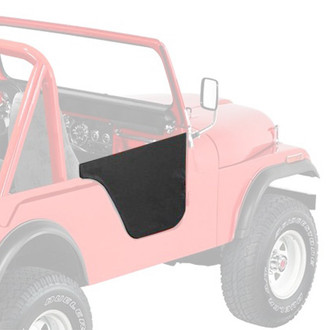 Bestop® - Black Crush Fabric Lower Half-Door Set