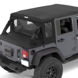 Bestop® - Halftop™ Black Twill Soft Top