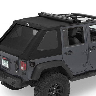 Bestop® - Trektop™ Slantback Black Diamond Soft Top