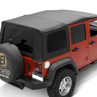 Bestop® - Replace-a-Top™ Black Diamond Sailcloth Soft Top
