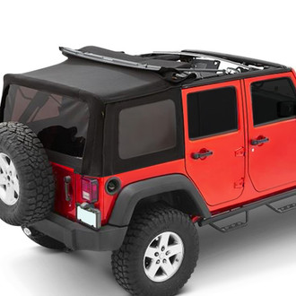 Bestop® - Replace-a-Top™ Black Soft Top for Factory Hardware