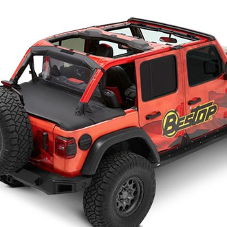 Bestop® - Duster™ Black Diamond Soft Roll Up Deck Cover