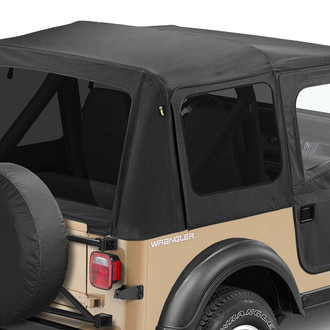Bestop® - Replace-a-Top™ Black Denim Soft Top