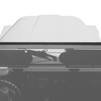 Bestop® - Black Windshield Channel Kit