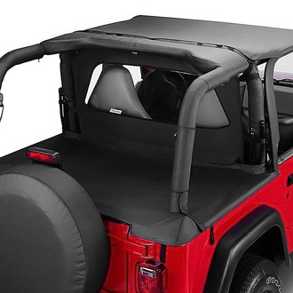 Bestop® - Header Bikini™ Targa Style Black Diamond Soft Top