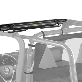 Bestop® - Factory Style Black Windshield Header Assembly