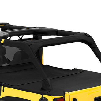 Bestop® - Duster™ Black Diamond Soft Roll Up Deck Cover Extension