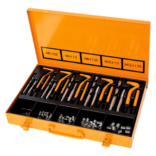 Beta Tools® - 437U/E-Series M5 x 0.8 mm Metric Repair Insert Kit (25 Pieces)