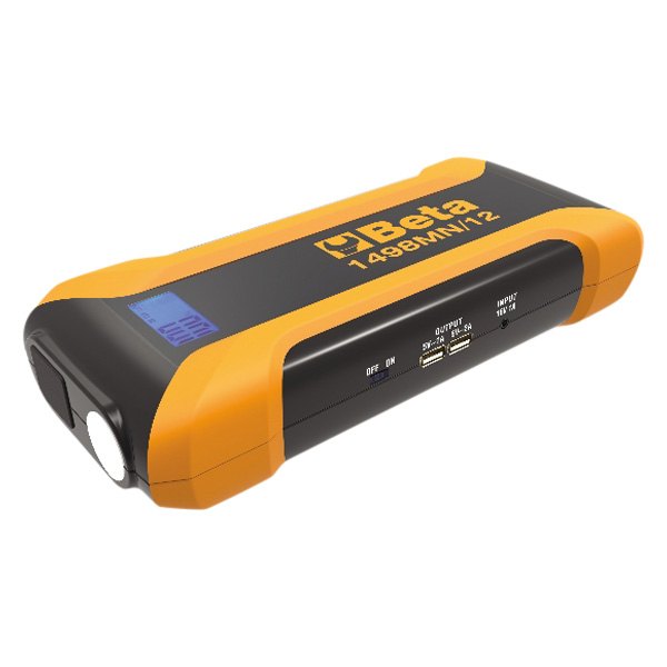 Beta Tools® - 1498MN/12-Series™ 12 V Portable Multi-Purpose Jump Starter with Flashlight