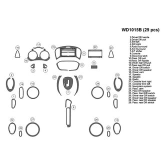 B&I® - 2D Blackwood Large Dash Kit (29 Pcs)