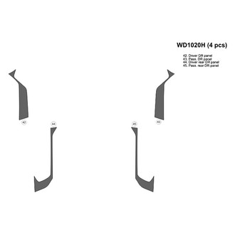 B&I® - 2D Blackwood Upgrade Kit (4 Pcs)