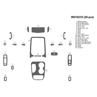 B&I® - 2D Blackwood Small Dash Kit (20 Pcs)