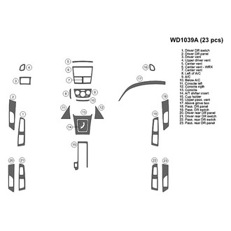 B&I® - 2D Blackwood Large Dash Kit (23 Pcs)