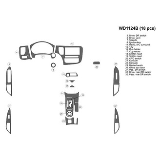 B&I® - 2D Blackwood Small Dash Kit (18 Pcs)