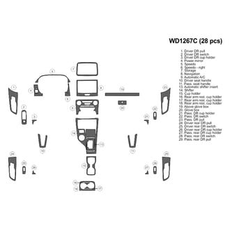 B&I® - 2D Blackwood Large Dash Kit (28 Pcs)