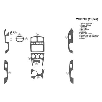 B&I® - 2D Blackwood Full Dash Kit (11 Pcs)