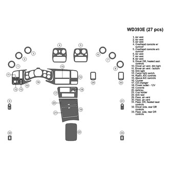 B&I® - 2D Factory Match Large Dash Kit (27 Pcs)
