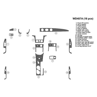 B&I® - 2D Blackwood Large Dash Kit (18 Pcs)