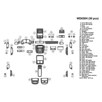 B&I® - 2D Blackwood Large Dash Kit (50 Pcs)