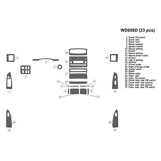 B&I® - 2D Birdseye Factory Match Small Dash Kit (23 Pcs)