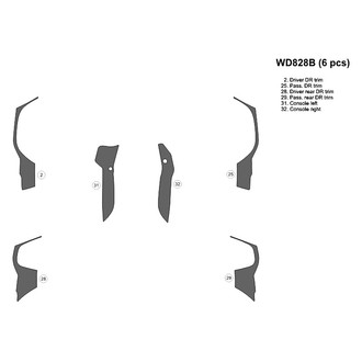 B&I® - 2D Blackwood Upgrade Kit (6 Pcs)