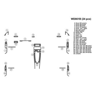B&I® - 2D Blackwood Full Dash Kit (24 Pcs)