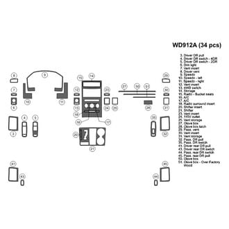 B&I® - 2D Blackwood Full Dash Kit (34 Pcs)