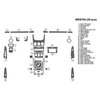 B&I® - 2D Blackwood Full Dash Kit (29 Pcs)