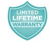 Covered with a Lifetime warranty