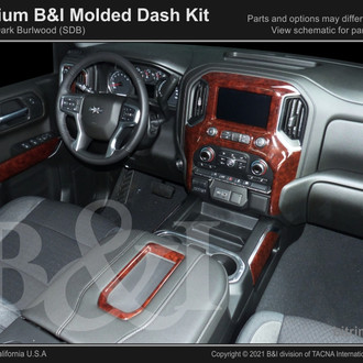 B&I® - 3D Molded Dash Kit