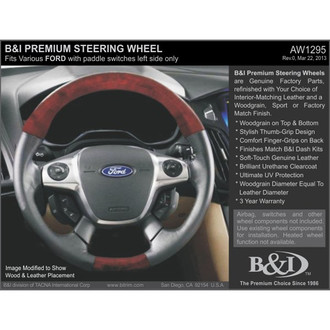 B&I® - Premium Design Steering Wheel