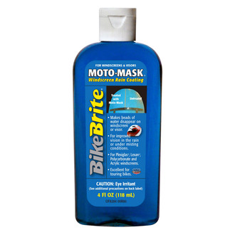 Bike Brite® - Moto Mask™ 4 Oz Windscreen Rain Coating
