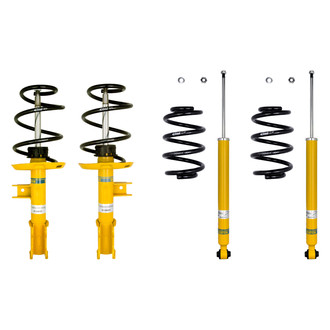 Bilstein® - 0.8" x 0.8" B12 Series Pro-Kit Front and Rear Lowering Kit