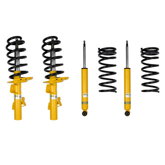 Bilstein® - 1" x 1" B12 Series Pro-Kit Front and Rear Lowering Kit