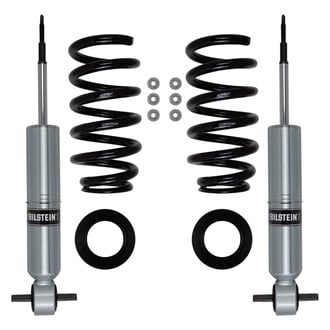 Bilstein® - B8 6112 Series Front Driver or Passenger Side Monotube Snap Ring Grooved Body Non-Adjustable Strut Assemblies