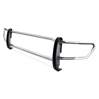 Black Horse® - Double Tube Polished Front Runner Bumper Guard