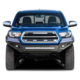Black Horse® - Armour II Full Width Black Front HD Bumper