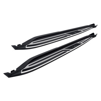 Black Horse® - 5" OEM Replica Black with Chrome Running Boards