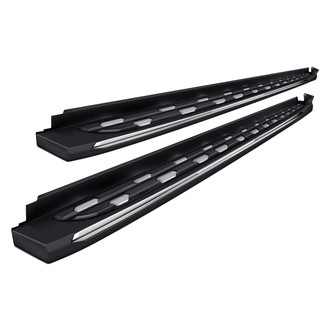 Black Horse® - 5" OEM Replica Black with Chrome Running Boards