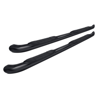 Black Horse® - 3" Black Round Side Steps