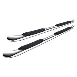 Black Horse® - 3" Polished Round Side Steps