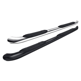 Black Horse® - 3" Cab Length Round Side Steps