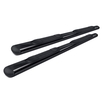 Black Horse® - 4" Black Oval Side Steps