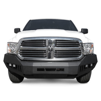 Black Horse® - Armour Full Width Black Front HD Bumper