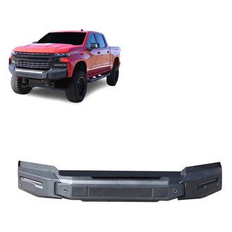 Black Horse® - Armour II Full Width Black Front Modular Bumper
