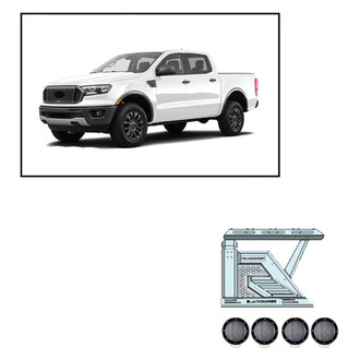 Black Horse® - Armour II Roll Bar Kit with Basket