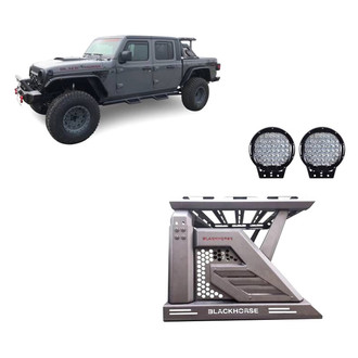 Black Horse® - Armour II Roll Bar Kit with Basket