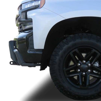 Black Horse® - Armour III Light Stubby Black Front HD Bumper with Hoop